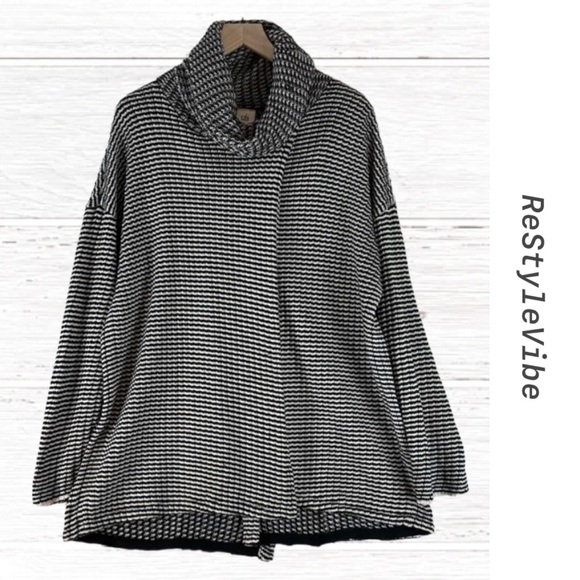 CAbi Sweaters - CABI Women’s Size XL Sweater Knit Cowl Neck Front Back Open Wrap Cardigan